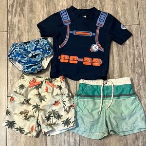 Carters Bundle of 4❗️18-24 mos baby swimwear